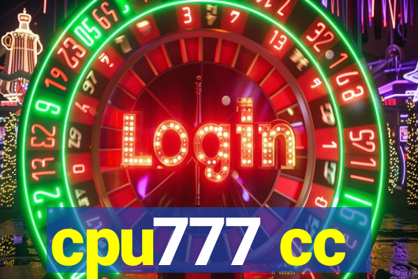 cpu777 cc